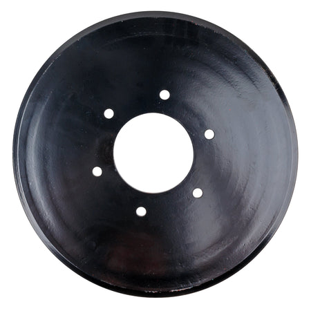 Disco piano liscio per frangizolle Ø 400mm spessore di 6mm con fori cilindrici