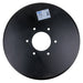 Disco piano liscio Ø 450mm sp.6mm con fori cilindrici
