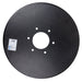 Disco piano liscio Ø 500mm sp.6mm con fori cilindrici