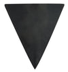 Vomerina a saldare larghezza 240mm lato obliquo 285mm