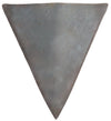 Vomerina a saldare larghezza 270mm e lato obliquo 310mm