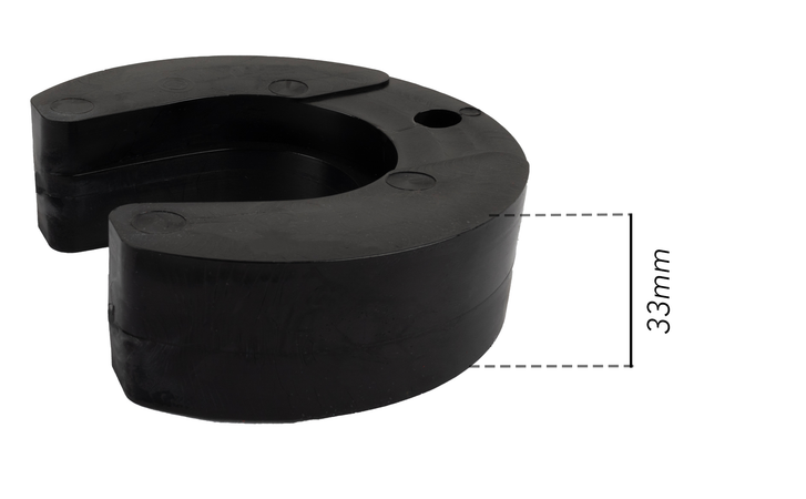 Distanziale per pistoni con Ø stelo alto 45mm