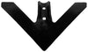 Vomere Ama lancia piatto 250x6mm e interasse con fori da 45mm