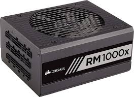 CORSAIR ALIMENTATORE RM1000E WHITE, 1000 WATT, CYBENETICS GOLD CERTIFIED, FULLY MODULAR POWER SUPPLY