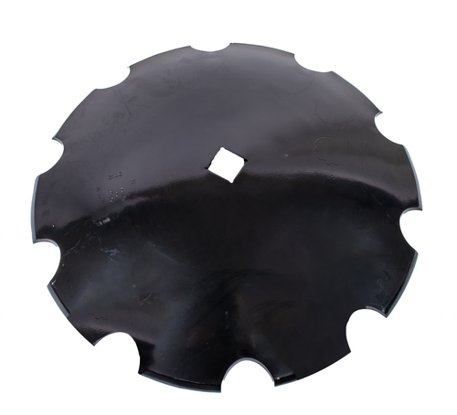 Disco frangizolle dentato Ø 610mm sp. 6mm con foro quadrato da 41mm