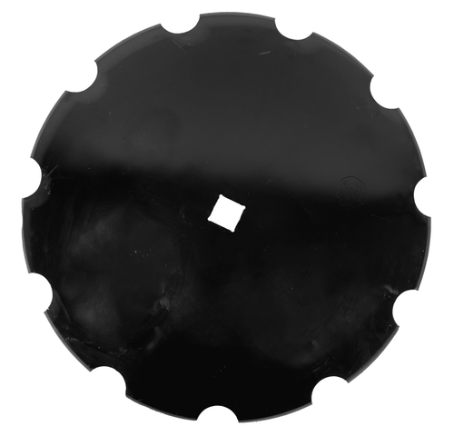 Disco frangizolle dentato Ø 710mm sp. 7mm con foro quadrato da 41mm