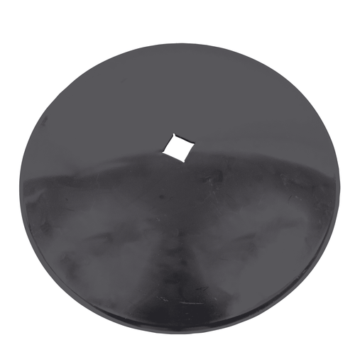 Disco frangizolle liscio Ø 610mm spessore 6mm con foro quadrato da 41mm