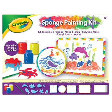 Kit per dipingere con la spugna - CRAYOLA - Dai 5 anni in su