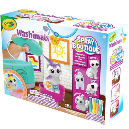 Colorazione - CRAYOLA - Washimals Spray Boutique - Spruzza e colora i tuoi animali! bambini di 3 anni