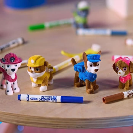 Washimals - I miei animali da colorare - CRAYOLA - 4 animali Paw Patrol - Dai 3 anni in su