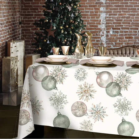 Randi Tovaglia Natalizia Cristallo - Varie Dimensioni