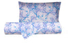 Set Copripiumino federe parure Copripiumino Stampa Digitale Cotone Made in Italy CORALLO ACQUARELLO