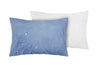 Set Copripiumino Federe Bifaccia Parure Copripiumino in Cotone Made in Italy Coralli 3 Pesci Mare D'inverno / Bianco - Vanita di raso