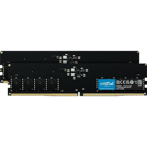 Memoria RAM CRUCIAL DDR5 - Kit da 128 GB (2 x 64 GB) - 5600 MT/s - CL46