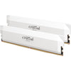 Memoria RAM CRUCIAL DDR5 PRO - Overclocking Edition - Kit 64 GB (2 x 32 GB) - 6000 MT/s - CL40 - UDIMM - Bianco
