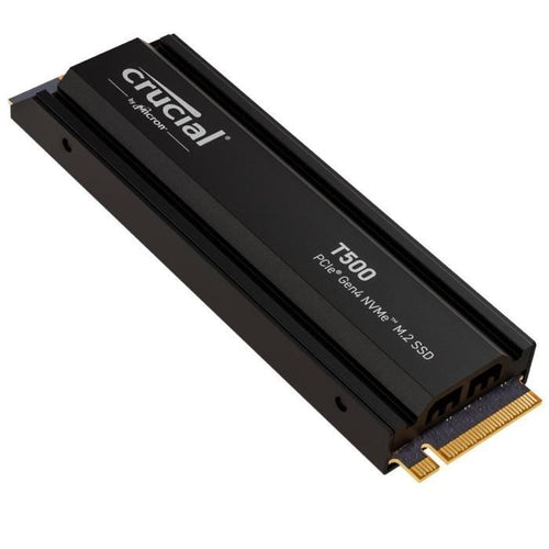 CRUCIAL - CT2000T500SSD5 - SSD interno - 2TB - M.2 - DISSIPATORE DI CALORE