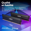 Memoria RAM - CRUCIAL - DDR5 PRO Overclocking - Kit da 32 GB (2x16 GB) - 6400 MT/s - CL38 - Dissipatore di calore - CP2K16G64C38U5W
