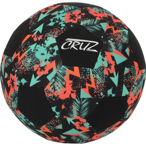 Pallone da calcio - CRUZ - Neoprene - Taglia 5 - Leggero e ideale per la spiaggia