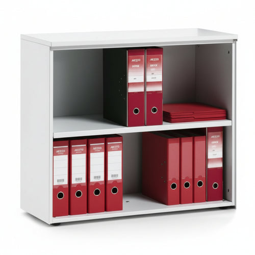 Armadio a giorno con 1 ripiano per ufficio operativo cm. 90x31,7x79,2h