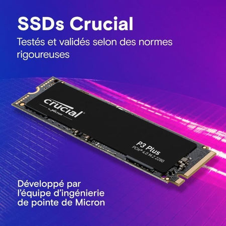 Disco rigido cruciale SSD P3 più 1 a PCIe 4.0 NVME M.2 2280