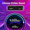 Disco rigido cruciale SSD P3 più 1 a PCIe 4.0 NVME M.2 2280