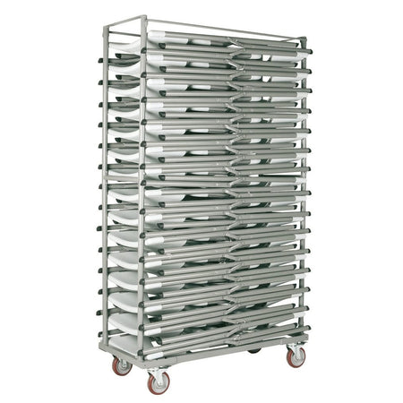 CATE - sedia catering pieghevole Grigio