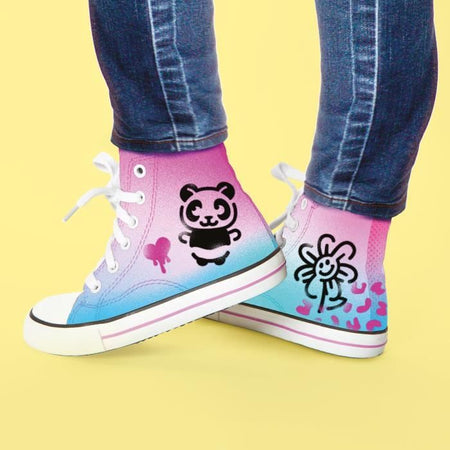 Canal Toys - Airbrush Art - Kit Fashion Design con spray elettronico, stencil e pennarelli - AIR 016