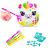Canal Toys - Peluche aerografo - Fusto di peluche Squish al neon con punte in feltro e stencil - AIR 022