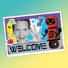 PHOTO CREATOR - Fotocamera a stampa istantanea Junior - Tema razzo - CLK 011 - Canal Toys
