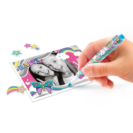 PHOTO CREATOR - Fotocamera a stampa istantanea Junior - Tema Unicorno - CLK 013 - Canal Toys