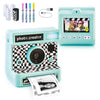 Canal Toys - Fotocamera con stampa istantanea retrò - 4 rotoli di carta di cui 1 adesivo, pennarelli e adesivi - CLK 019