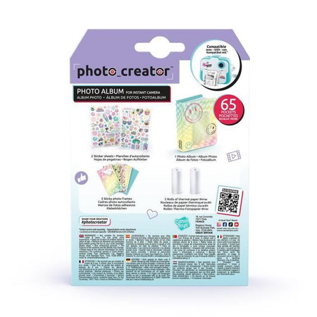 Set di cofanetti per album fotografici Canal Toys per fotocamera a stampa istantanea -