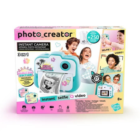 Canal Toys - Photo Creator - Fotocamera istantanea in edizione limitata - Stampa termica, senza inchiostro - CLK 028
