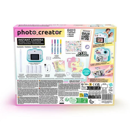 Canal Toys - Photo Creator - Fotocamera istantanea in edizione limitata - Stampa termica, senza inchiostro - CLK 028