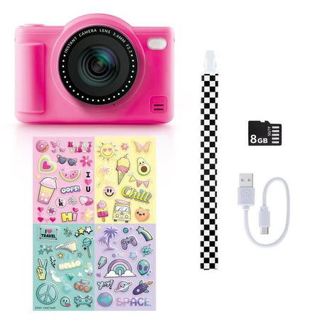 Canal Toys - Photo Creator -Fotocamera digitale pop colore rosa- Con scheda SD da 32 GB inclusa