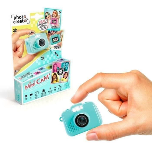 Canal Toys  Photo Creator  Mini Cam' Fotocamera digitale e video - Originale - con portachiavi e scheda SD da 1 GB inclusa  CLK 0