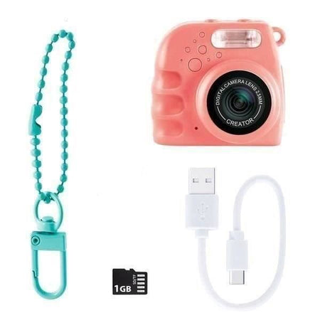 Canal Toys  Photo Creator  Mini Cam' Fotocamera digitale e video  Istantanea  con portachiavi e scheda SD da 1 GB inclusa  CLK 06