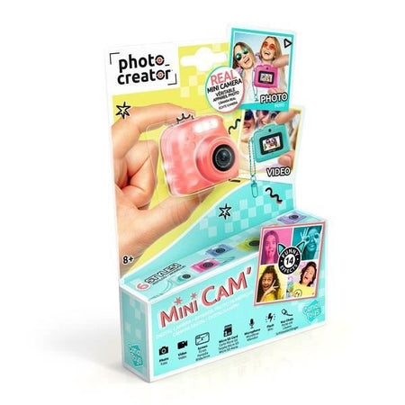 Canal Toys  Photo Creator  Mini Cam' Fotocamera digitale e video  Istantanea  con portachiavi e scheda SD da 1 GB inclusa  CLK 06