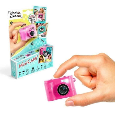 Canal Toys  Photo Creator  Mini Cam' Fotocamera digitale e video  Compatta  con portachiavi e scheda SD da 1 GB inclusa  CLK 06