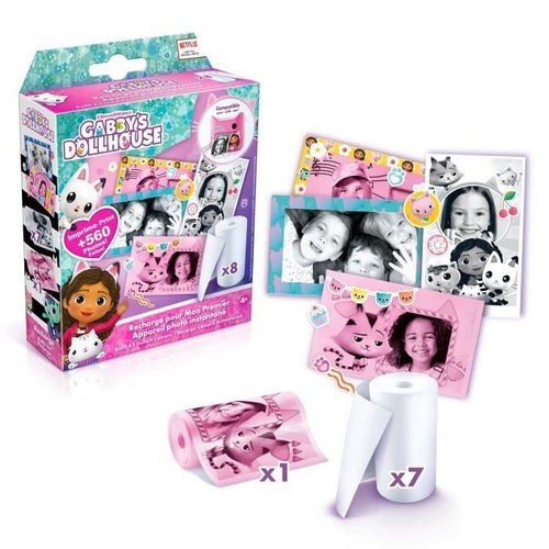 Canal Toys - Ricarica per la fotocamera istantanea Gabby and the Magic House: foto, selfie, video
