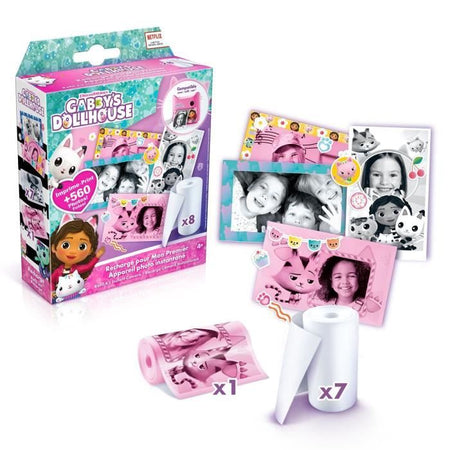 Canal Toys - Ricarica per la fotocamera istantanea Gabby and the Magic House: foto, selfie, video