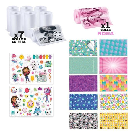 Canal Toys - Ricarica per la fotocamera istantanea Gabby and the Magic House: foto, selfie, video