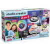Canal Toys - Studio Video 2 in 1 con anello luminoso a LED multicolore, supporto doppia funzione - Studio Creator - INF027