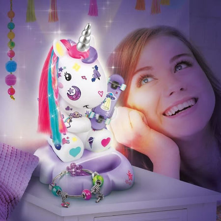 Style 4 Ever - Lampada Cosmic Unicorn per decorare Edizione da collezione - OFG 270 - Canal Toys
