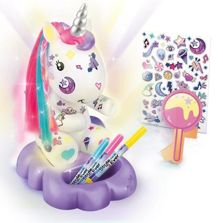 Style 4 Ever - Lampada Cosmic Unicorn per decorare Edizione da collezione - OFG 270 - Canal Toys