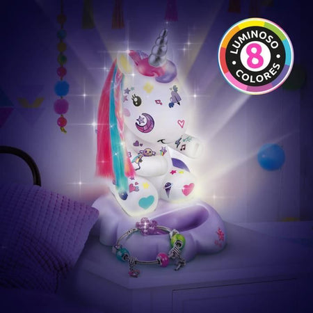 Style 4 Ever - Lampada Cosmic Unicorn per decorare Edizione da collezione - OFG 270 - Canal Toys