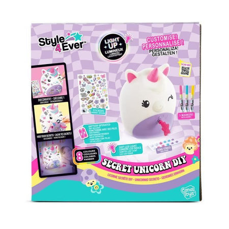Canal Toys - Style For Ever - Lampada Unicorno Segreto - OFG 301
