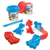 Pat Patrol - Zaino pieno di pasta modellabile e accessori - Tempo libero creativo - PPC 031 - Canal Toys