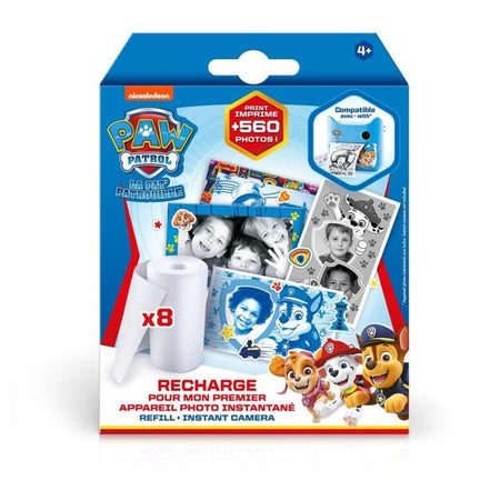 Canal Toys - Ricarica per fotocamera istantanea Paw Patrol: foto, selfie, video