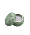 Candela in porcellana Schonherr Sunflower da 150gr, disponibile in sei colori colormat, decorativa con scatola regalo inclusa.